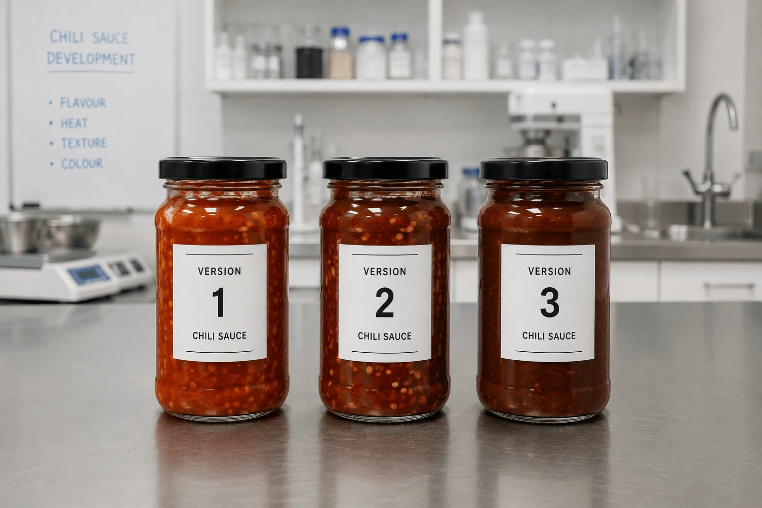Shelf Life Testing Chili Sauce